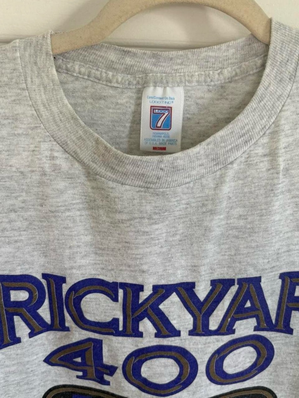 90's Nascar baby tee boxy - Indy Brickyard 400 - Picture 4 of 5